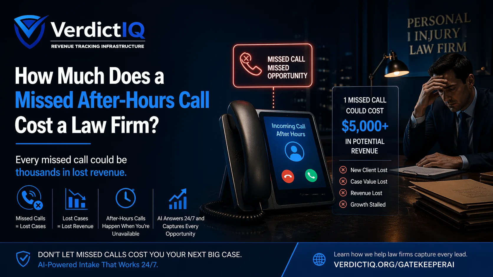 law firm phone ringing after hours with no one available to answer